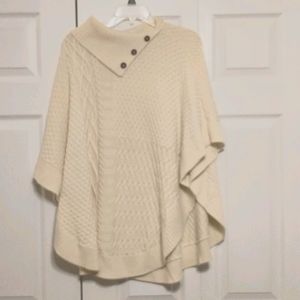 Talbots Poncho Sweater